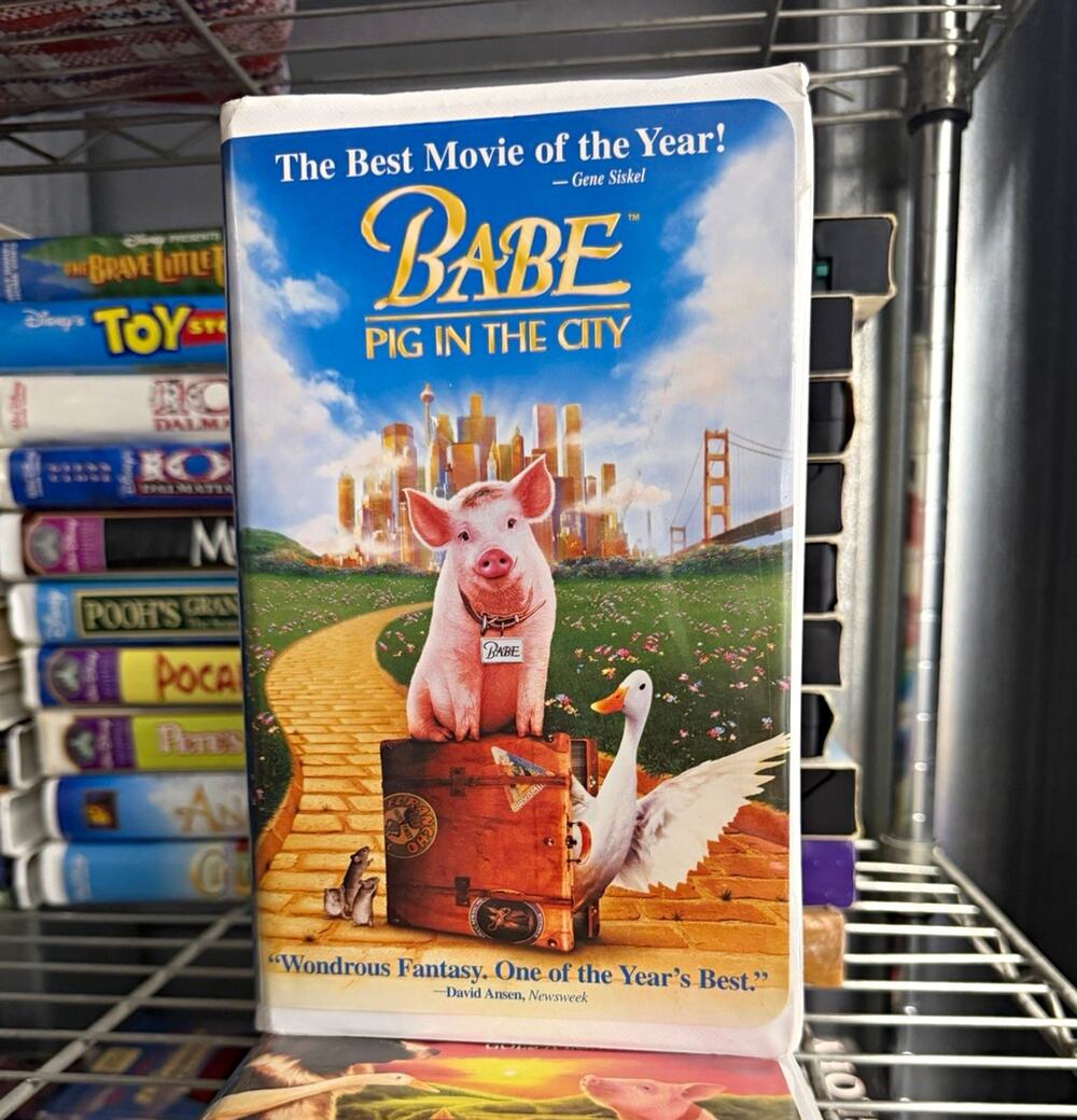 VHS Lot Babe 1995 Babe Pig in the City 1998